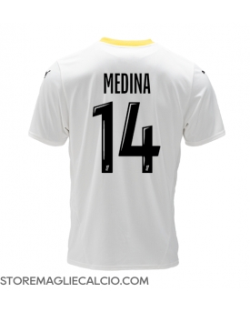 RC Lens Facundo Medina #14 Maglia Gara Terza Repliche 2024-25